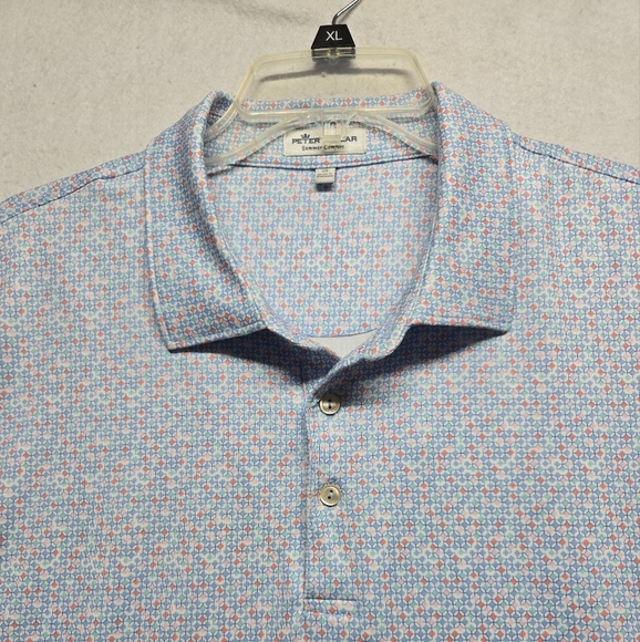 Peter Millar Summer Comfort Polo Shirt Sz XL - Picture 2 of 8
